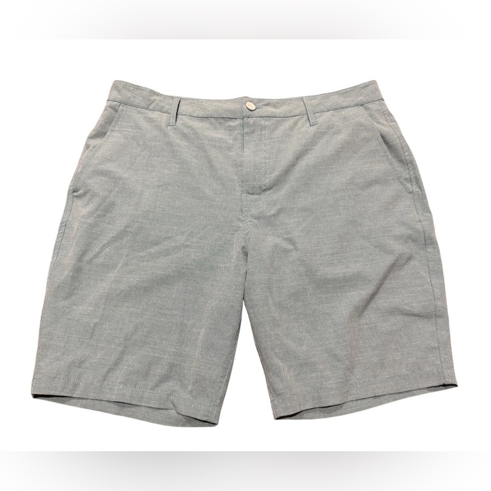 RVCA Balance Hybrid Dual Purpose Shorts Light Blue Size 36